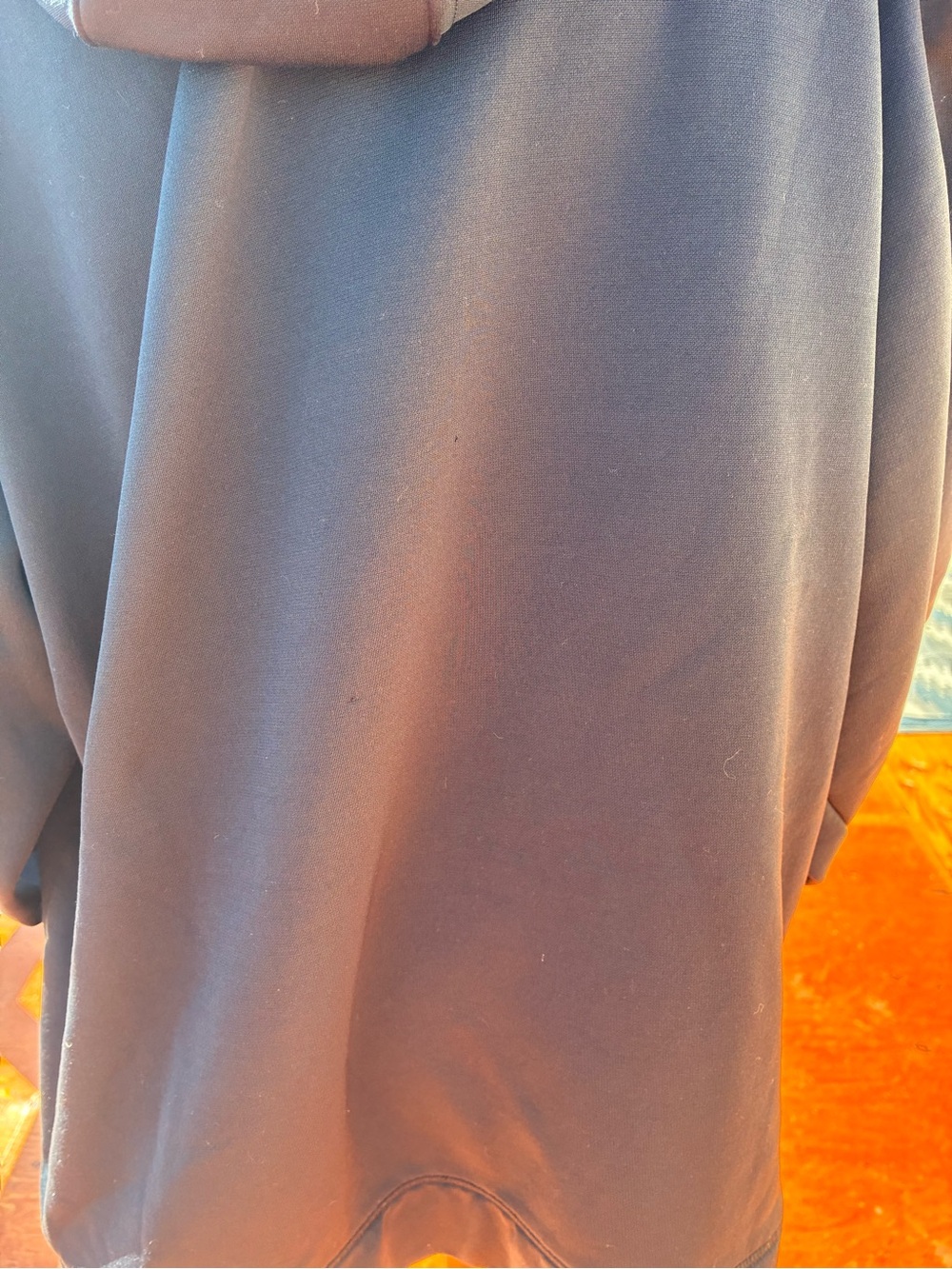 Under Armour Men’s kangaroo Pocket Hoodie with orange- Trim Logo L - Picture 4 of 8